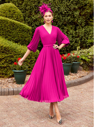 29803A Dress - Magenta (Invitations by Veni)